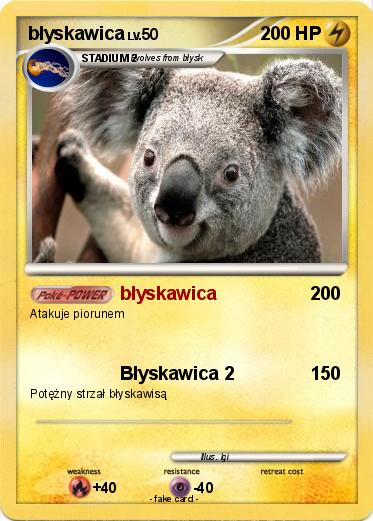 Pokemon błyskawica