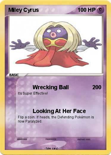 Pokemon Miley Cyrus