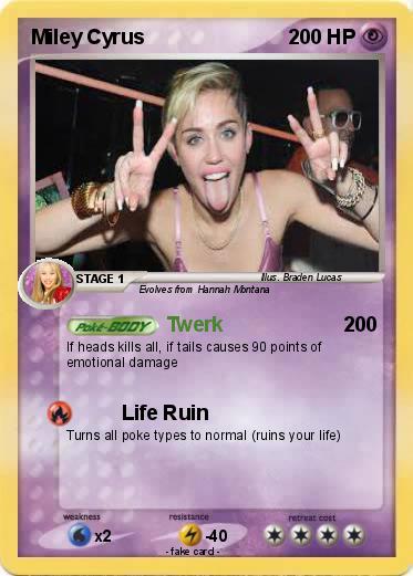 Pokemon Miley Cyrus
