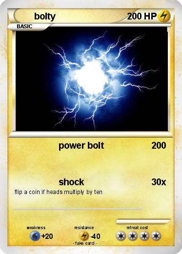 Pokemon bolty