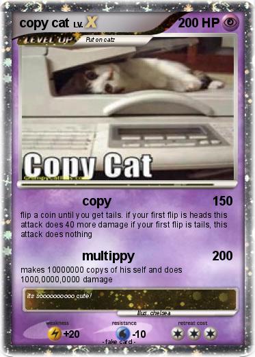 Pokemon copy cat