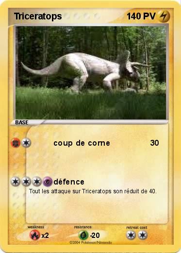 Pokemon Triceratops