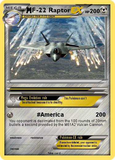 Pokemon F-22 Raptor