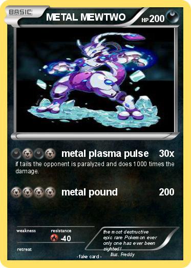Pokemon METAL MEWTWO
