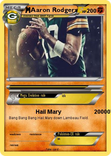 Pokemon Aaron Rodgers