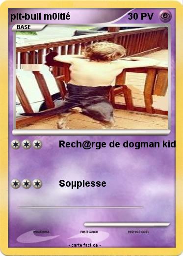 Pokemon pit-bull m0itié