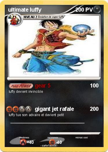 Pokemon ultimate luffy