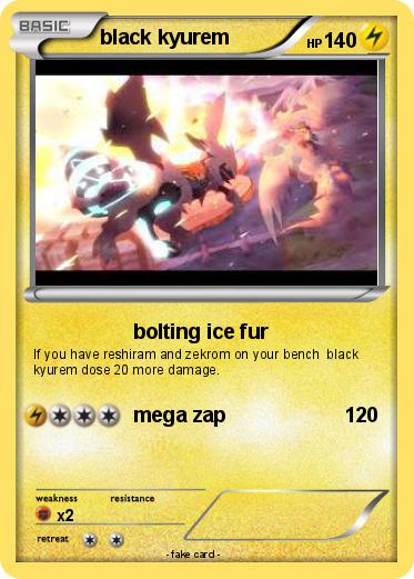 Pokemon black kyurem