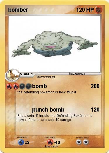 Pokemon bomber