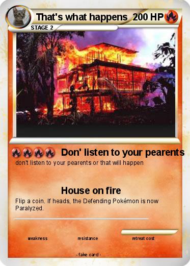 Pokemon That's what happens
