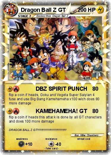 Pokemon Dragon Ball Z GT