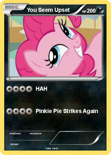 Pokemon You Seem Upset