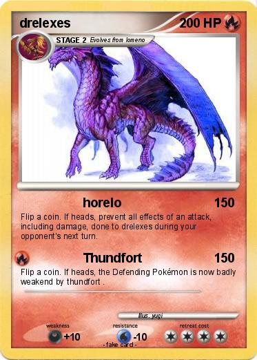 Pokemon drelexes