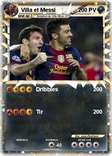 Pokemon Villa et Messi