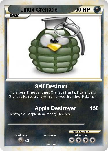 Pokemon Linux Grenade