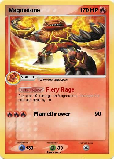 Pokemon Magmatone