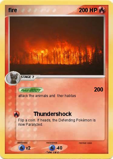 Pokemon fire