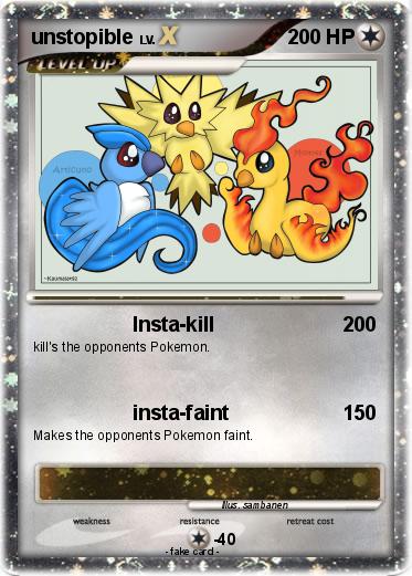 Pokemon unstopible