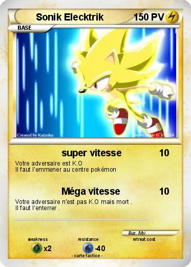 Pokemon Sonik Elecktrik