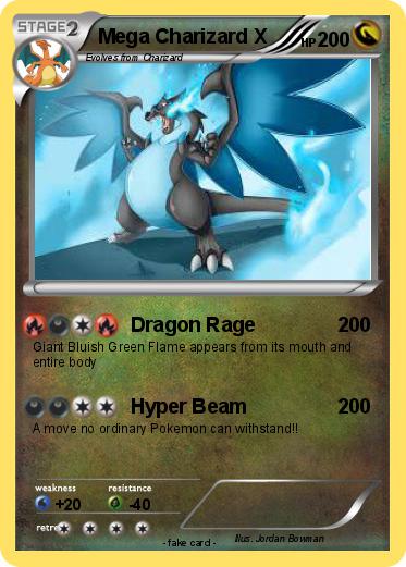Pokemon Mega Charizard X