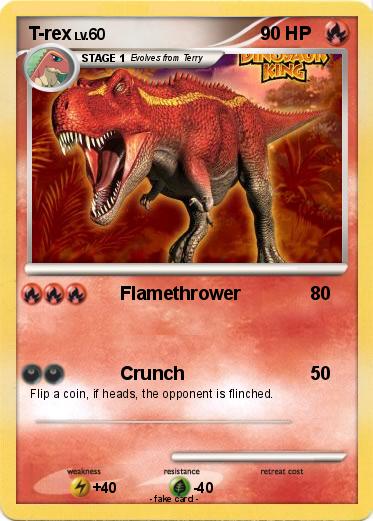 Pokemon T-rex