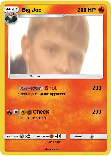 Pokemon Big Joe