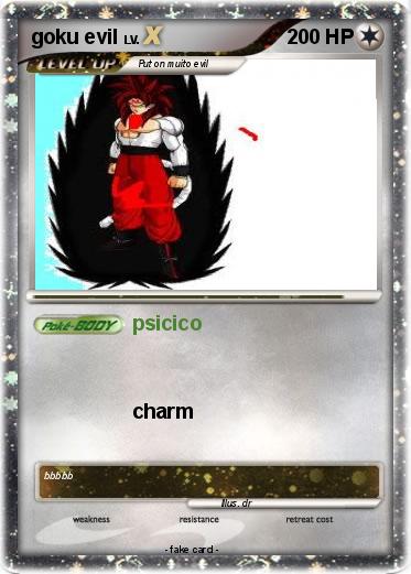 Pokemon goku evil