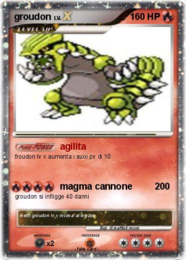 Pokemon groudon