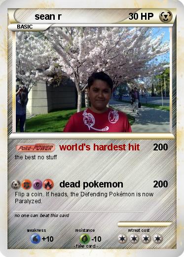 Pokemon sean r