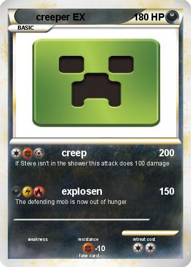 Pokemon creeper EX