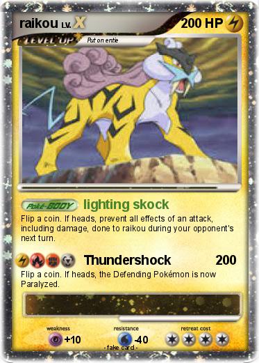 Pokemon raikou