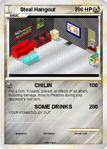 Pokemon Steal Hangout