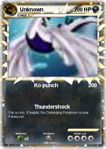 Pokemon Unknown