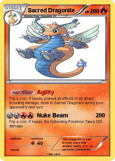 Pokemon Sacred Dragonite