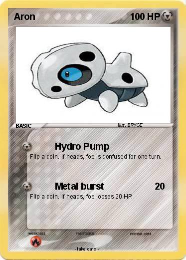 Pokemon Aron