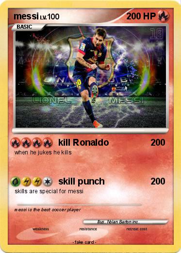 Pokemon messi