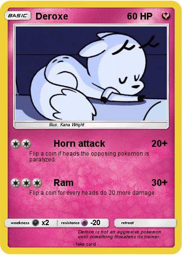 Pokemon Deroxe