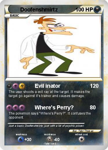 Pokemon Doofenshmirtz