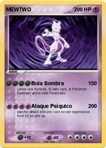 Pokemon MEWTWO