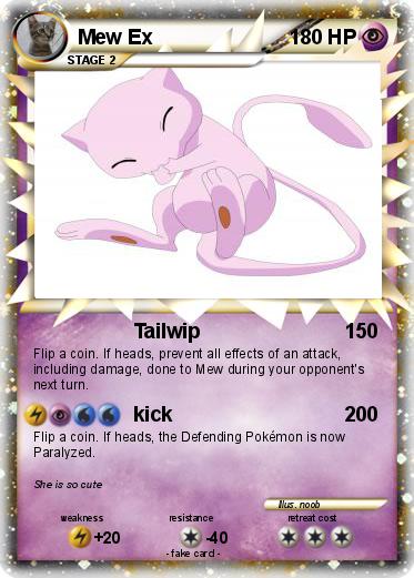 Pokemon Mew Ex