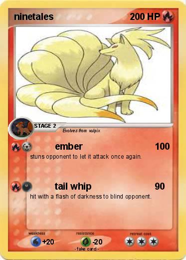 Pokemon ninetales