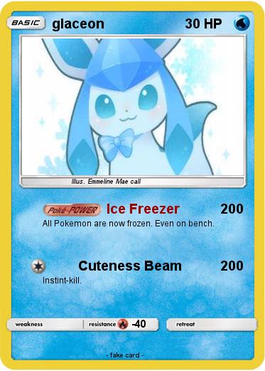 Pokemon glaceon