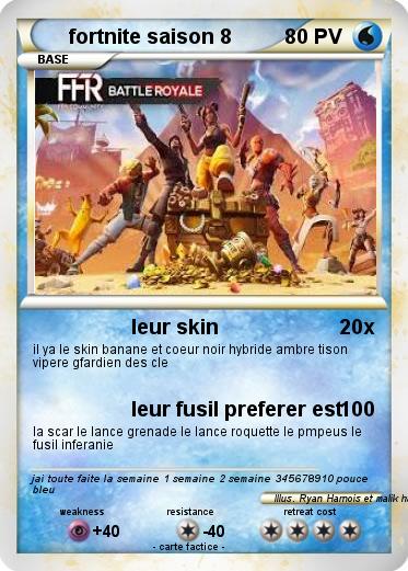 Pokemon fortnite saison 8