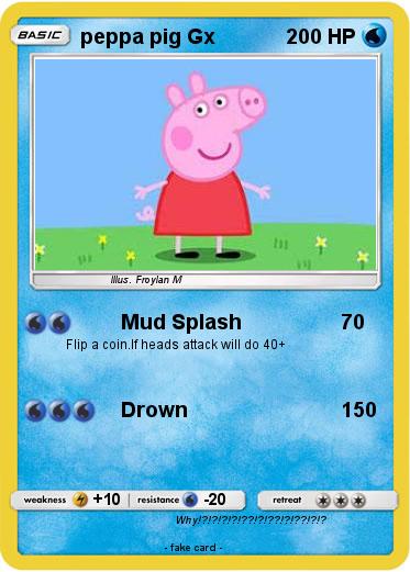 Pokemon peppa pig Gx
