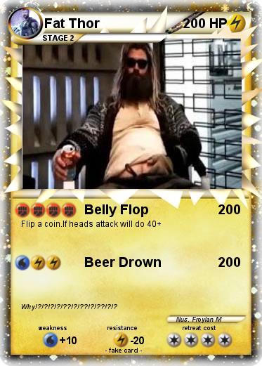 Pokemon Fat Thor