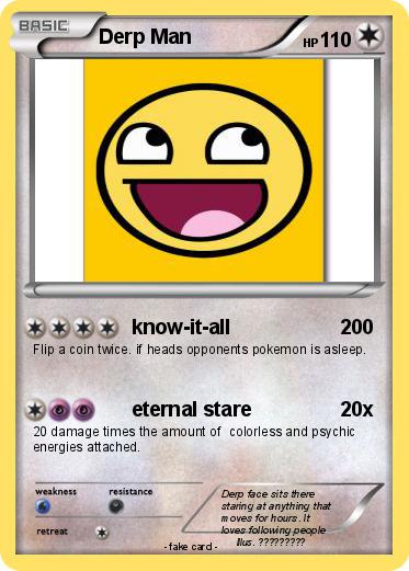 Pokemon Derp Man