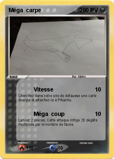 Pokemon Méga  carpe