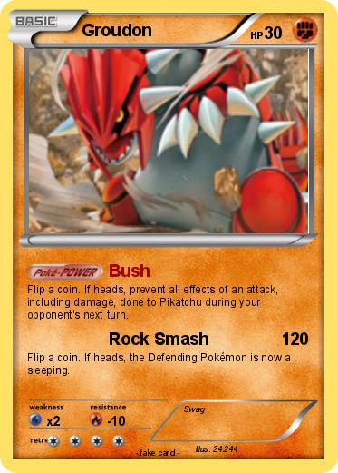 Pokemon Groudon