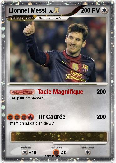 Pokemon Lionnel Messi
