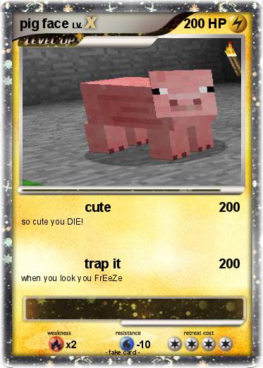 Pokemon pig face